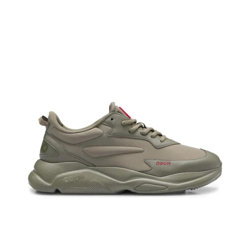 HUGO BOSS Low-Top Casual Shoes Men's Green-1
