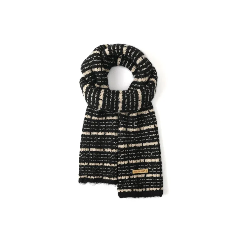 FREE RABBITⅡ Knit Scarves Unisex-2