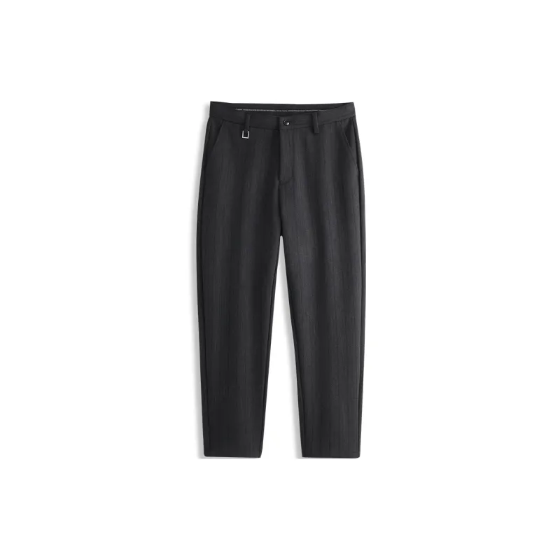 Dance With Wolves Casual Pants Men's Dark Gray-1