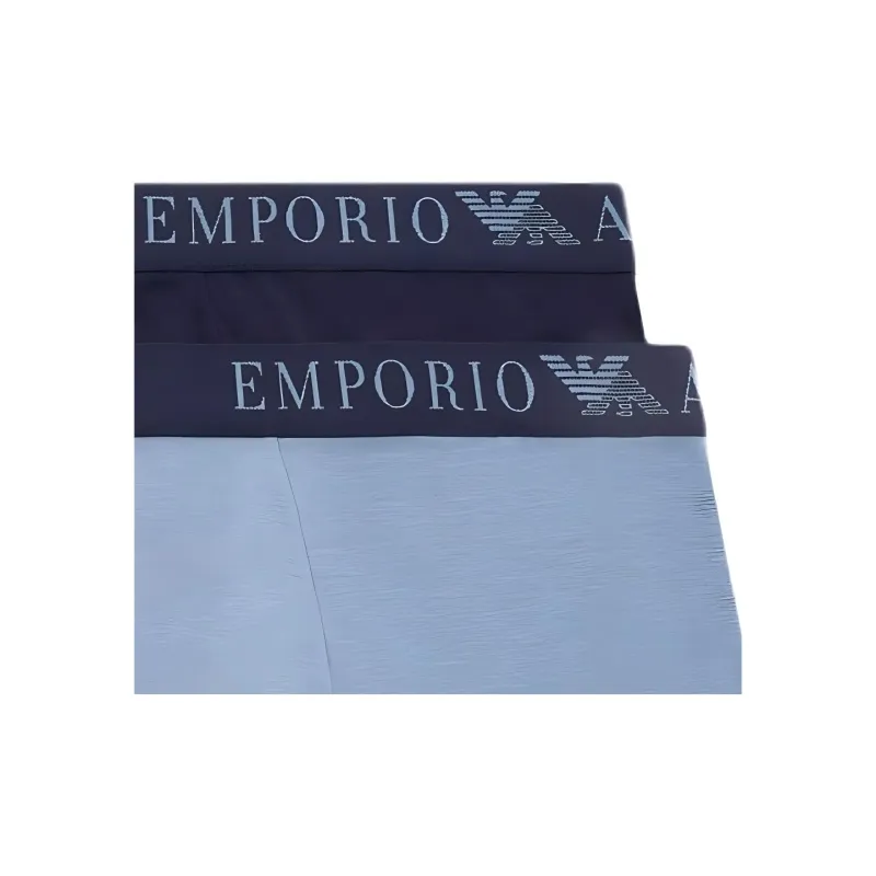 EMPORIO ARMANI Two pack Of Asv Soft touch Eco Viscose Boxer Briefs-1