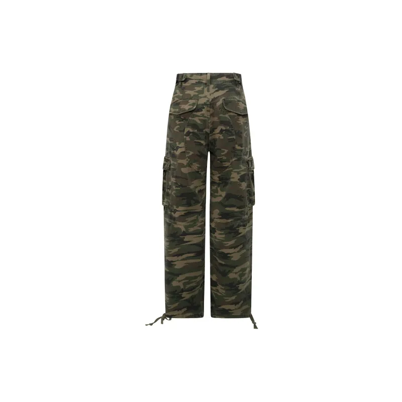 False Perception Cargo Pants Unisex Camouflage-1