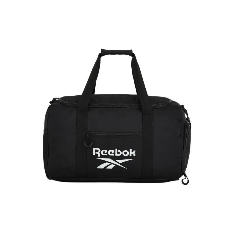 Reebok Fabric Crossbody One Shoulder Handbag, Luggage Bag, Gym Bag Tubas Unisex Black-0