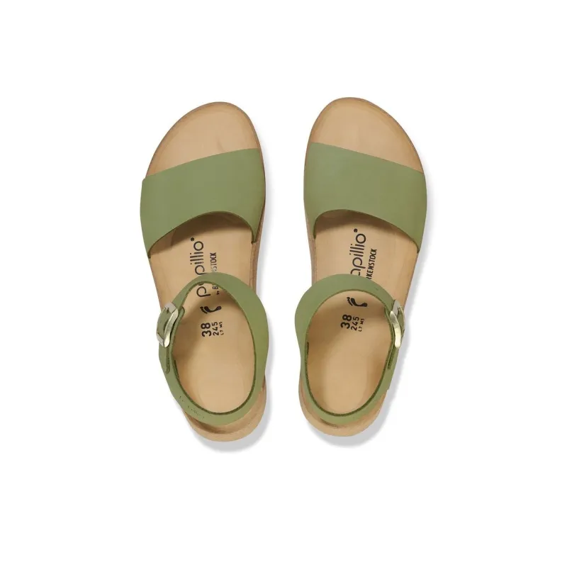 Birkenstock Glenda Strap Sandals Women's Tea Green Narrow Fit-3
