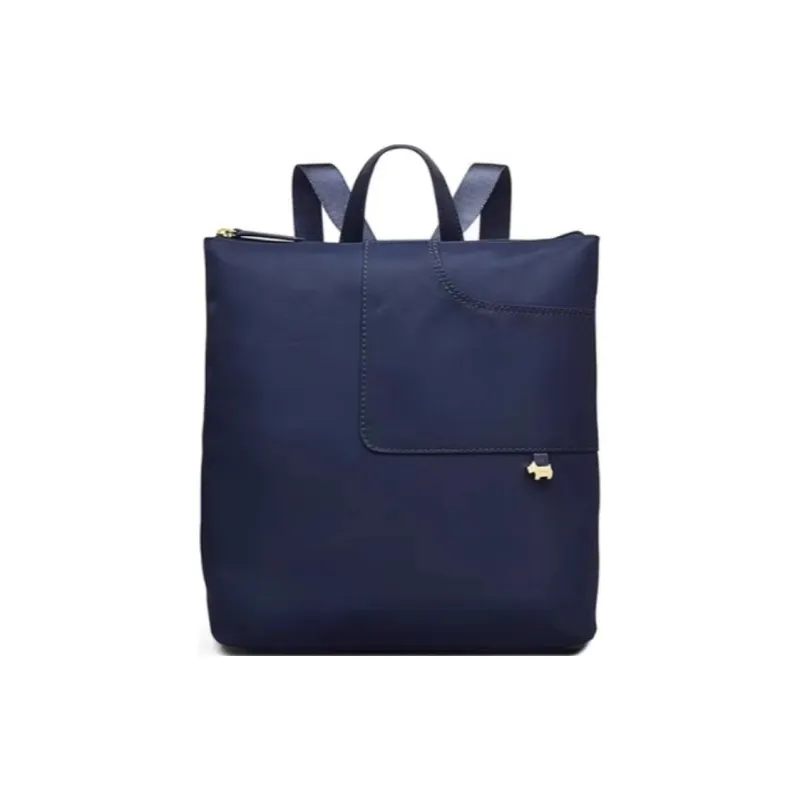 RADLEY Nylon Backpack Medium Size Unisex Navy Blue-0