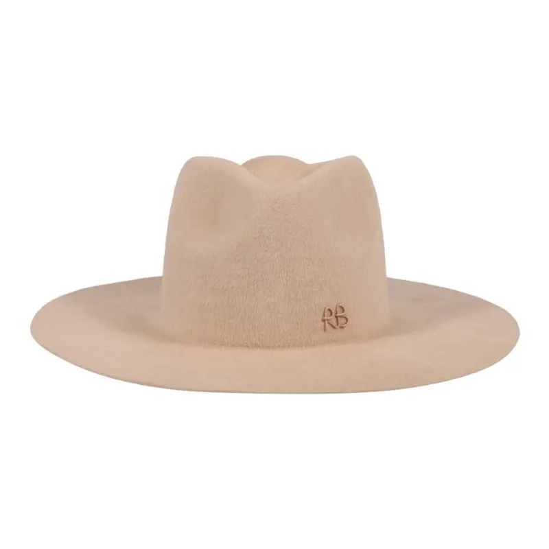RUSLAN BAGINSKIY Wide brim Felt Fedora-0