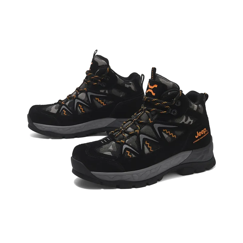 Jeep JEEP Slip-Resistant Cushioning Mid-Top Hiking Shoes Men's-4
