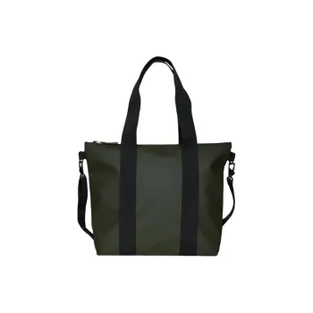 Rains Polyester Tote Bag Shopping Bag Shoulder Bag Handbag Mini Men's Green
