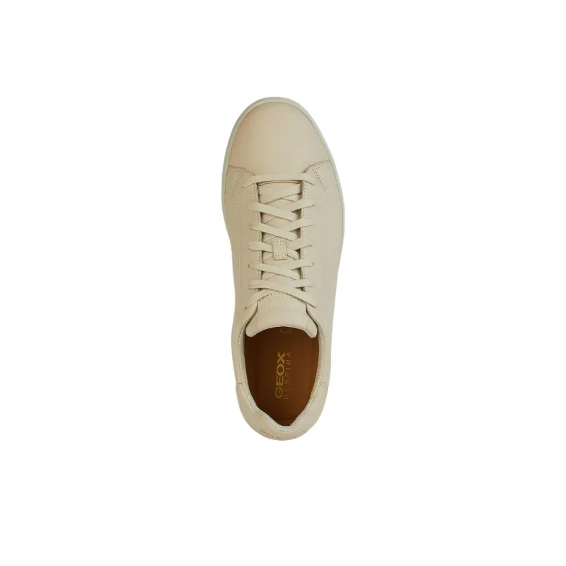 GEOX Spherica Ecub-1 Anti-Slip Wear-Resistant Low-Top Casual Shoes Men's Beige-5