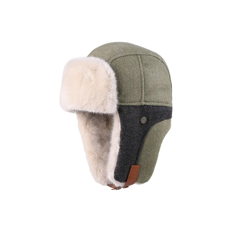 DENSSYNE Woolen Trapper Hats Unisex-5