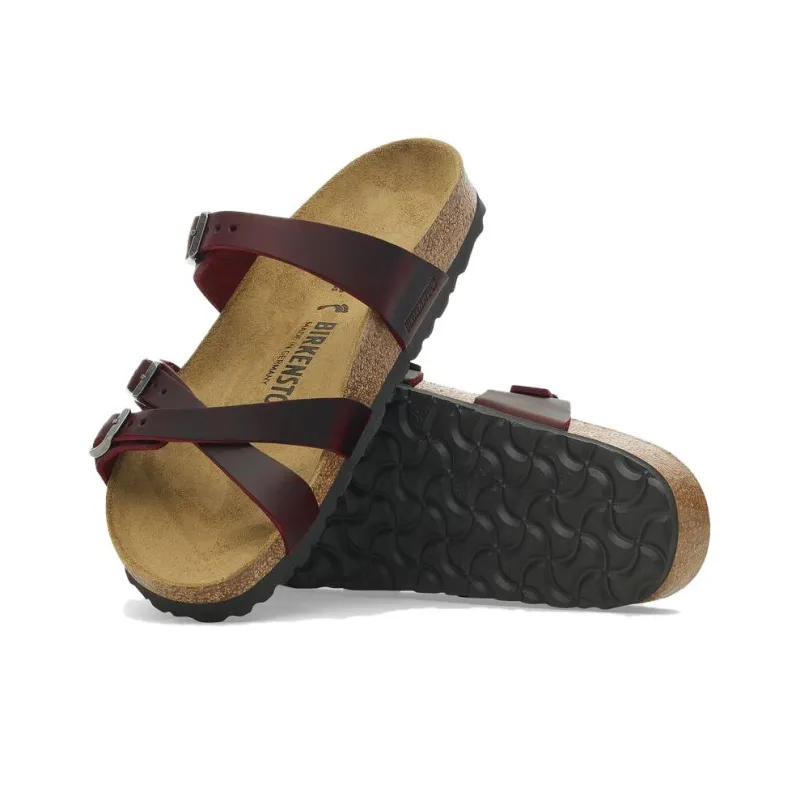 Birkenstock Franca EVA Slip-Resistant Slide Slippers Women's Deep Red-5
