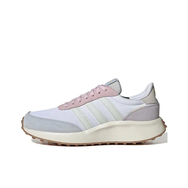 Adidas RUN 70s Anti Slip Wear Resistant Low Top Running Shoes Women's Blue Pink-0