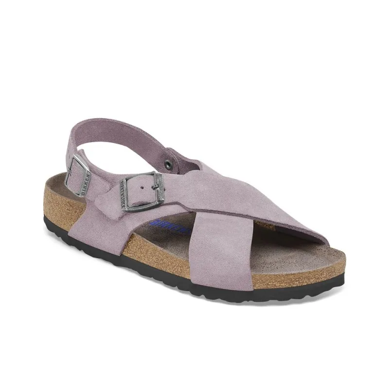 Birkenstock Tulum Soft Footbed Beach Sandals Women's Light Purple Narrow Fit-1