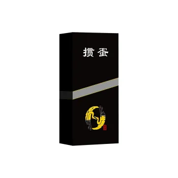BENNIU Black Baby's Breath Egg Throwing Premium PVC Waterproof Poker Cards