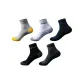 [100% cotton]Light Gray 1 Pack+White Gray 1 Pair+Navy Blue 1 Pair+Black 1 Pair+Dark Gray 1 Pair