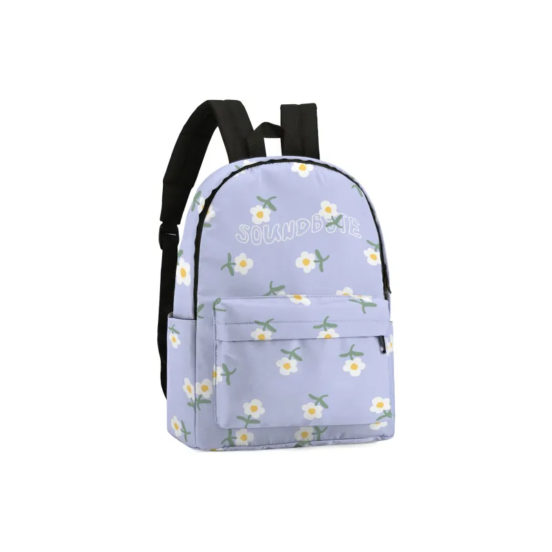 Soundbyte Polyester Backpack Laptop Bag Regular Unisex Lapis Lazuli Blue-19