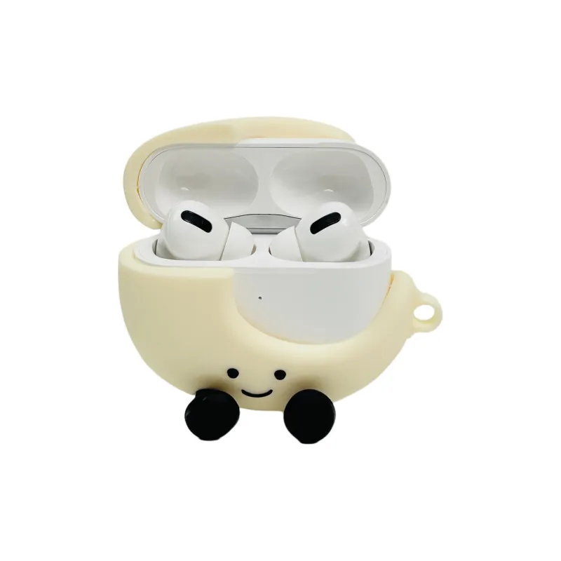 Sopi Compatibility With Apple AirPods 4/2/3/AirPods Pro/Pro 2 Silicone Moon Stars Pendant Headphone Cases-7
