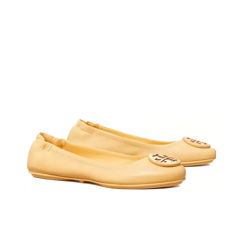 TORY BURCH Logo-plaque Ballerina Shoes-3