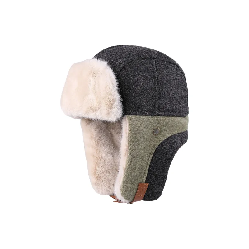 DENSSYNE Woolen Trapper Hats Unisex-1