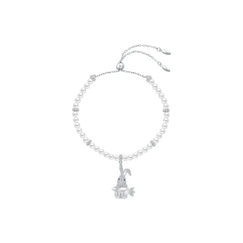 BABYBEI 925 Sterling Silver Pearl Chinese Zodiac Cute Lucky Exquisite Niche Designer Bracelets Women's
