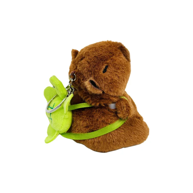 Sopi Compatible With Apple AirPods 4/2/3/4th Generation/AirPods Pro/Pro 2nd Generation Plush Capybara Headphone Cases-1