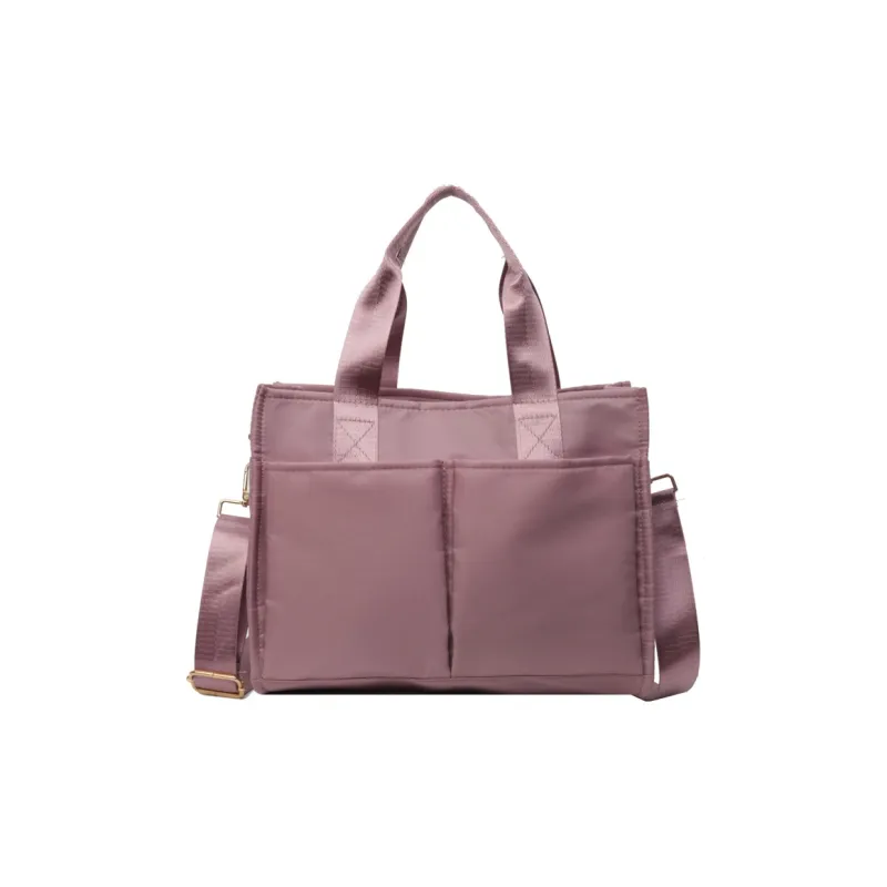 Yalu Oxford One Shoulder Handbag Women's Black/Khaki/Gray/Pink-15