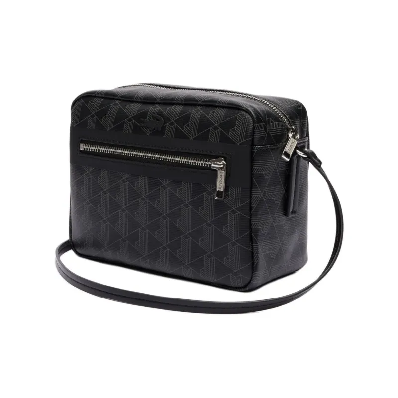 LACOSTE PVC Makeup Bag Regular Women's Black-2