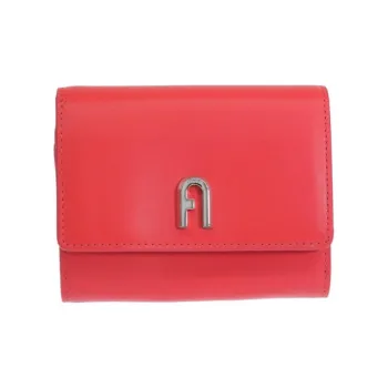 Furla Leather Wallet Women's Red