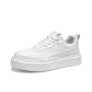 White Fleece-Lined