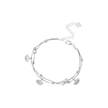 CHAOHONGJI S925 Silver Bracelets Women's Good Luck