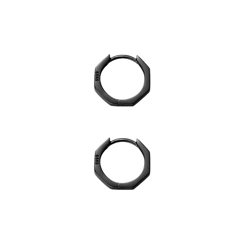EAR PARTNER 999 Fine Silver Earrings Unisex-2