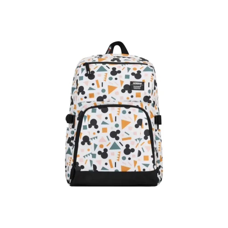 AMERICAN TOURISTER Disney Collaboration Collection Fabric Backpack Unisex White Pattern-0