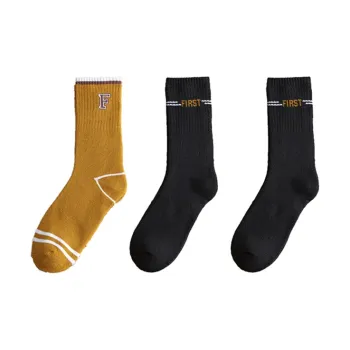 YUZHAOLIN Mid Calf Socks Men's Combo Set
