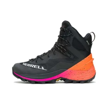 MERRELL Abrasion Resistant Slip Resistant Short Outdoor Boots Men's Black
