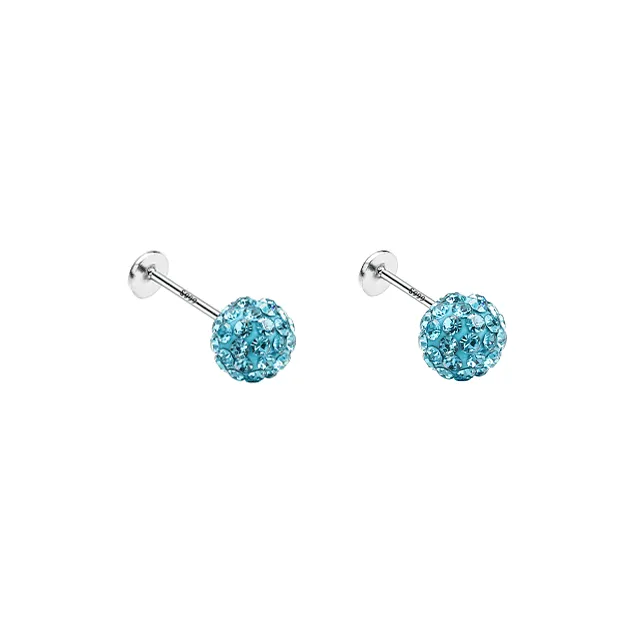 EAR PARTNER 999 Fine Silver Stud Earrings Women's-8