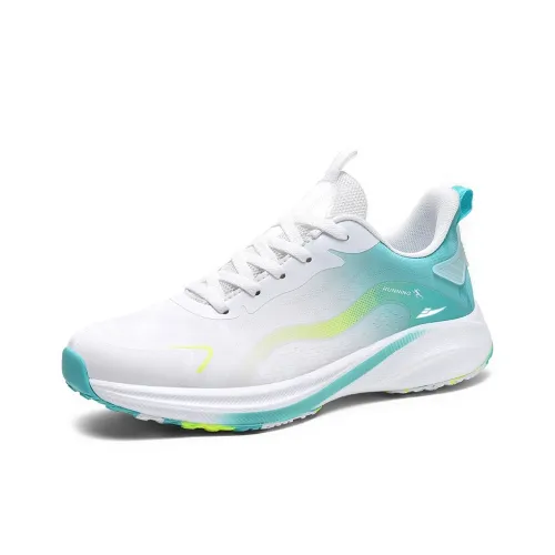 Kuding Cushioned Slip Resistant Breathable Low Top Running Shoes Men's