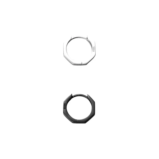 EAR PARTNER 999 Fine Silver Earrings Unisex-6