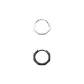 [Trumpets]1 Pack Gun Black*1+1 Pack Silver ED40H