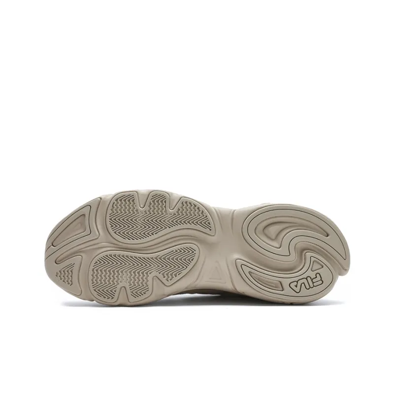 FILA Mars 2 Cushioning Anti-Slip And Wear-Resistant Low-Top Running Shoes Men's Silk Satin Brown-4