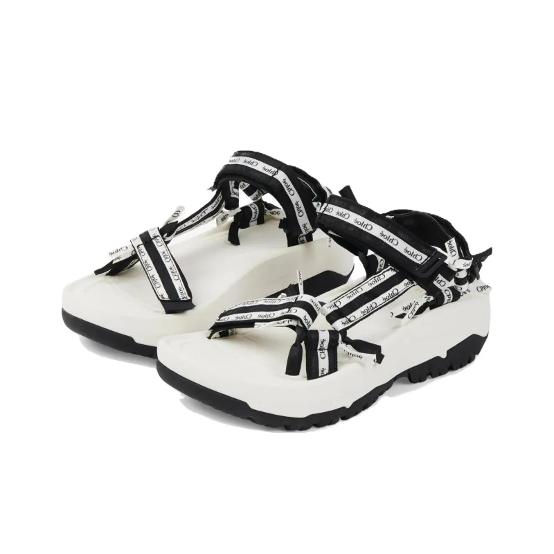 TEVA x Chloe Hurricane XLT2 Stylish Sandal Women's Black White-3