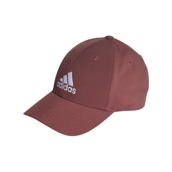 Adidas Recycled Polyester Baseball Caps Unisex Dark Red/White