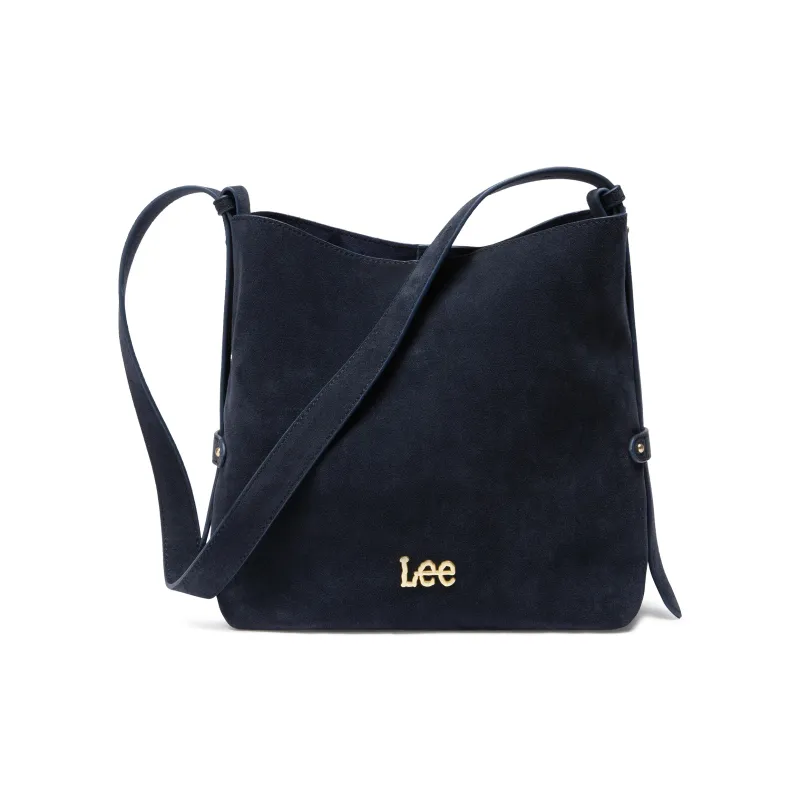 Lee PU Crossbody Bags Shoulder Bags Small Size Unisex Navy Blue/Ginger Yellow/Elephant Gray-2