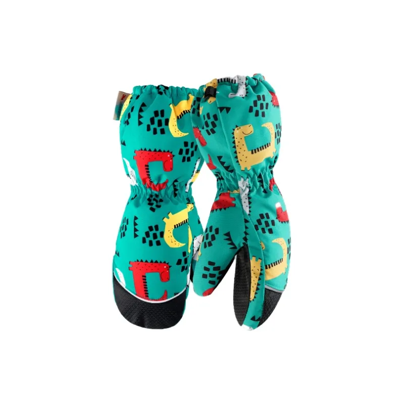 CARDANRO Snow Beauty Cotton Gloves Kids'-3
