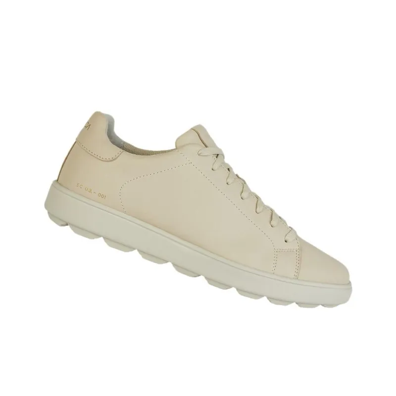 GEOX Spherica Ecub-1 Anti-Slip Wear-Resistant Low-Top Casual Shoes Men's Beige-2