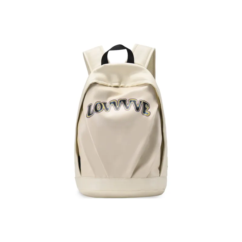 LOVVVVE PU Backpack Unisex Black-5