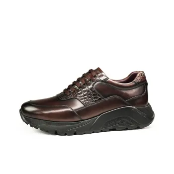 CROWN Men's Casual Shoes Men Low Top