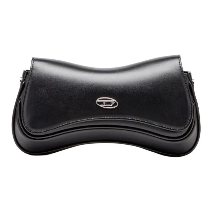 DIESEL Play Logo Plaque Clutch Bag-0
