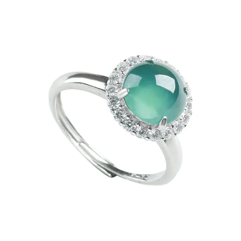 Oriental Jade Ice Glutinous Rings Women's-0