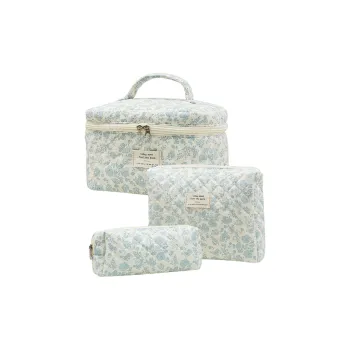 LONGYITANG Storage Bags White With Blue Floral