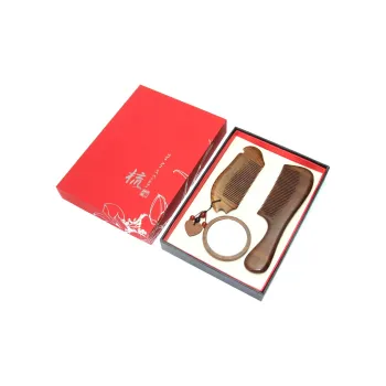 XIBI Wooden Comb Set Hairdressing Tools Straight Hair