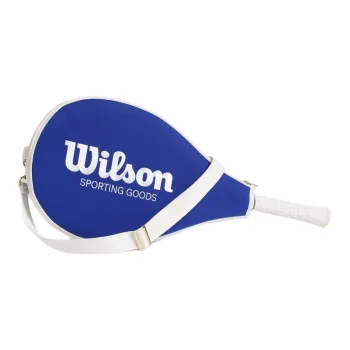 Wilson Tennis Racket Bags Canvas Unisex Blue